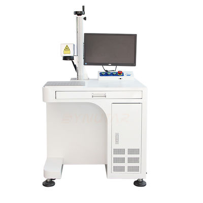 Table Type Fiber Laser Marking Machine For Metal 50W / 70W / 100W