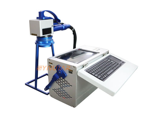Metal Portable Handheld Laser Marker 100W Laser Fiber Marking Machine