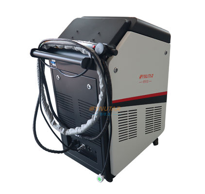 500W Paint Removal Pulsed Laser Cleaning Machine For Rust / Oil Stain Removal