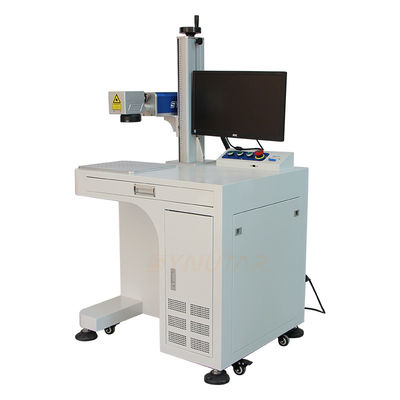 220V 50HZ Table Fiber Laser Marking Machine High Speed For Metal Nameplate