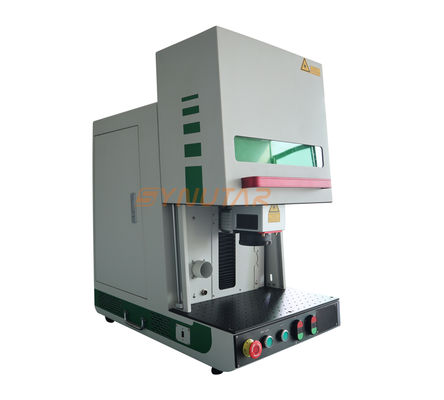 Plastic Industrial Fiber Laser Marking Machine 120W 1064nm Wavelength