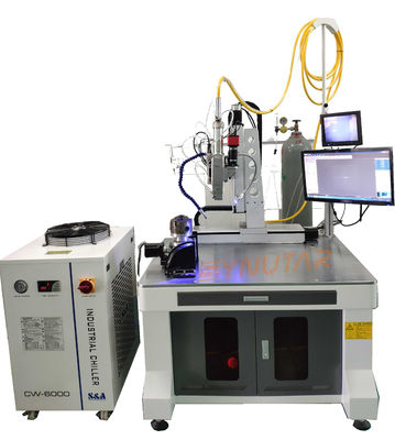 4 Axis Automatic Laser Welding Machine 2000W / 3000W For Lithium Battery