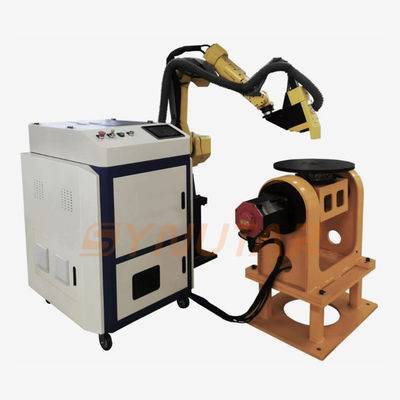 500W Metal Surface Pulsed Laser Cleaning Machine Automated Robotic Arm