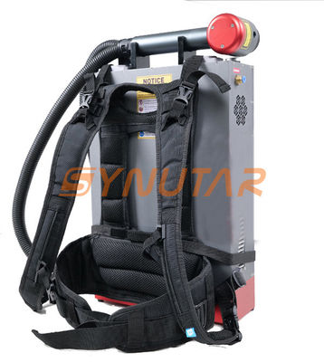 Handheld Backpack Laser Cleaning Machine 220V 100W Rust Cleaning Laser Safety and Movable