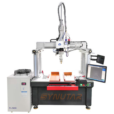 Precise 1000w / 1500w Fiber Laser Welder Automatic For Lithium Battery