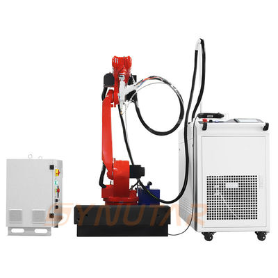 Six Axis Industrial Robot Laser Welding Machine Programmable Remote Control Lifting