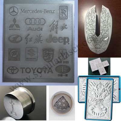 Precision 3D Laser Marking Machine 50w high speed Deep Engraving