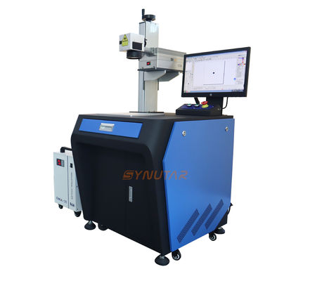 Portable UV Laser Marking Machine For Glass 3W / 5W Small Leaf Engraving