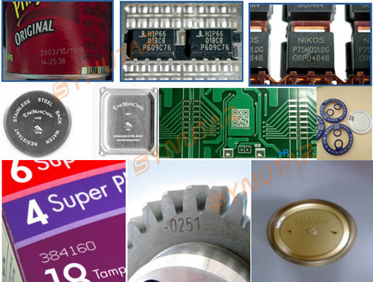 High Precision Barcode Laser Marking Machine 20W - 100W Fiber Laser Equipment