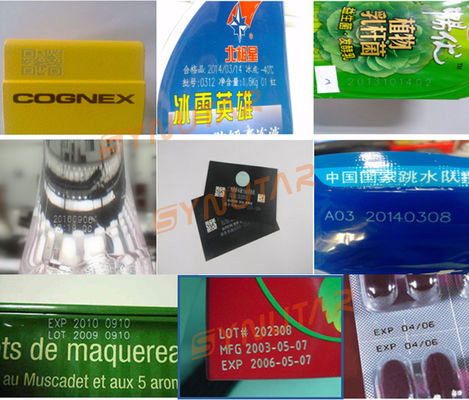 High Precision Barcode Laser Marking Machine 20W - 100W Fiber Laser Equipment
