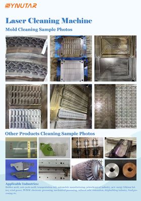 Precision Fiber Pulsed Laser Cleaning Machine 1kHz - 50kHz Pulse Frequency