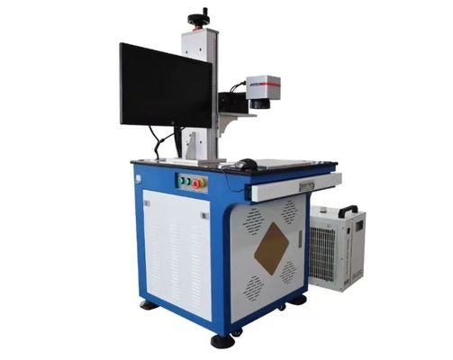 Precision 110mm x 110mm UV Laser Marking Machine PC Controlled Laser Engraver