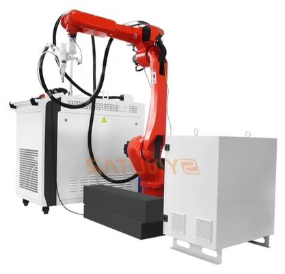 Large Area Precision Fiber Laser Automatic Welder Easy Maintenance With Safety System