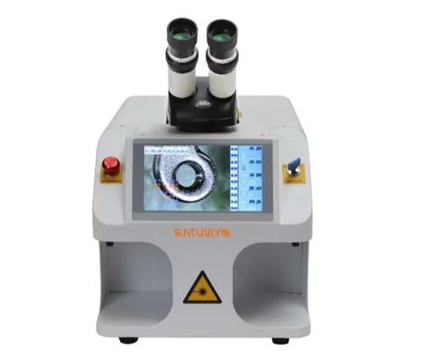 Precision Laser Welder For Jewelry 150KG Weight 0.2-2mm Welding Depth 1064nm Laser Wavelength