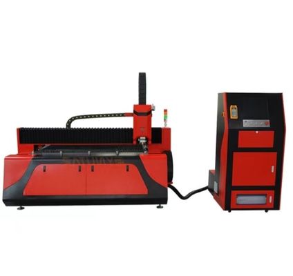 Precision Fiber Laser Metal Cutter 0.1-25mm Water Cooled 10.6um Wavelength