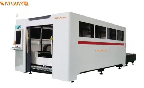 High Speed Fiber Laser Cutting Machine With Servo Motor Drive System For Precision Cuts