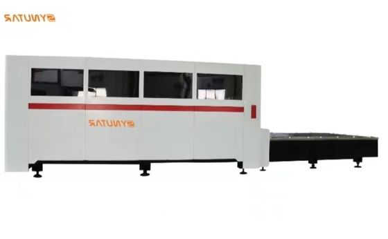 Power Fiber Laser Cutting Machine Servo Motor Drive System Precision Gear Rack Transmission