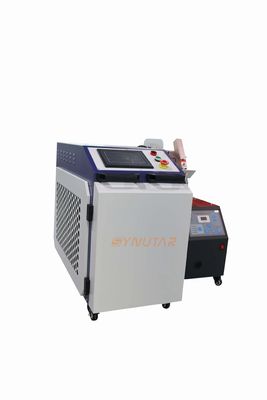 Portable Handheld Laser Welding Machine 1500W Output Power Air Cooled System 1064nm Wavelength 0.5-5mm Welding