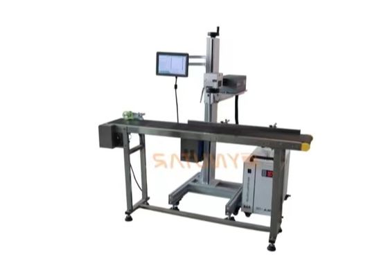 Precision UV 355nm Laser Marking Machine 0.15mm Characters 8000mm/s Marking Speed