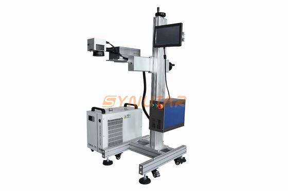 20W UV Laser Marking Machine with 0.01-0.3mm Marking Depth Air / Water Cooling 8000mm/s Speed